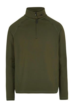 fleece skipully donkergroen