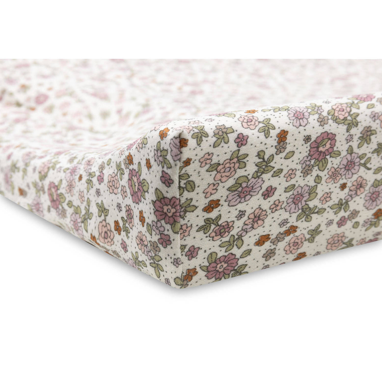 Jollein aankleedkussenhoes Jersey 50x70cm Retro Flowers