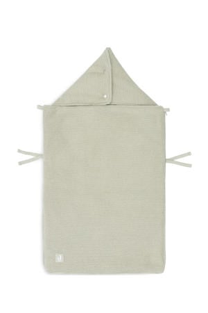 universele voetenzak autostoel/kinderwagen cat. 0 Basic Knit - Olive Green
