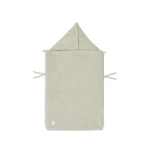 universele voetenzak autostoel/kinderwagen cat. 0 Basic Knit - Olive Green