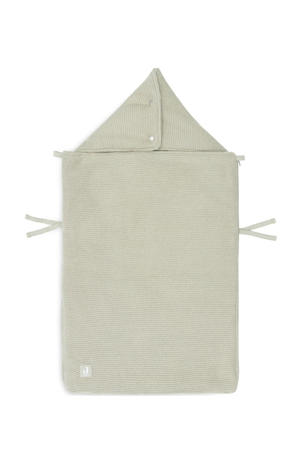 universele voetenzak autostoel/kinderwagen cat. 0 Basic Knit - Olive Green