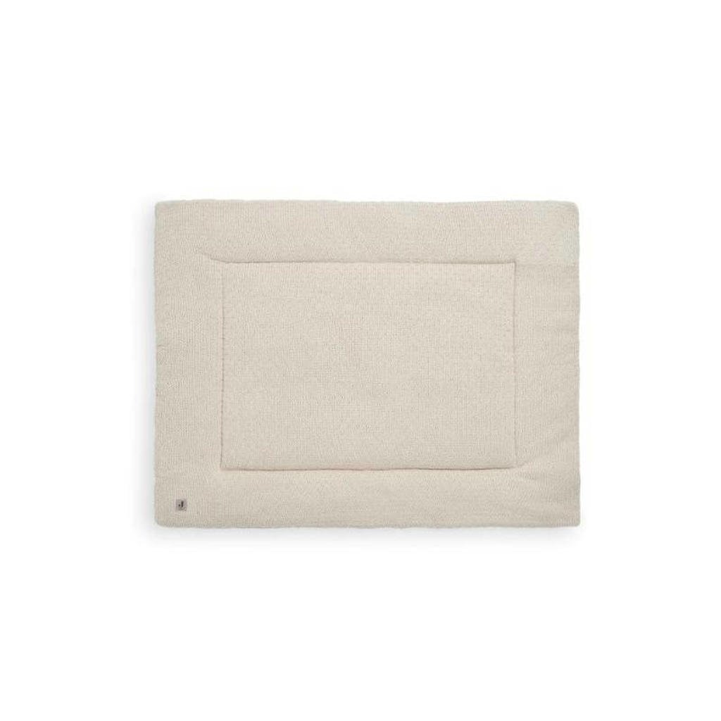 Jollein reversible boxkleed 75x95cm Basic Knit - nougat