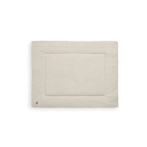 Jollein reversible boxkleed 75x95cm Basic Knit - nougat afbeelding