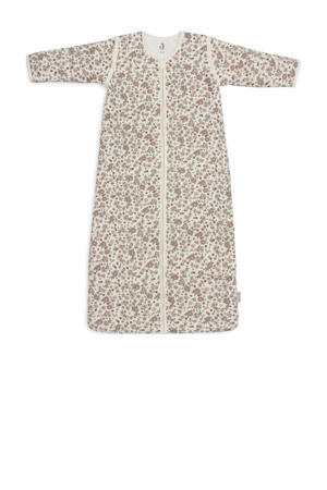 baby slaapzak met afritsbare mouw Retro Flowers