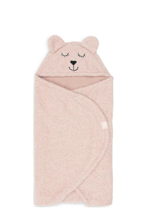 universele wikkeldeken Bear Boucle voor auto 100x105 cm - Wild Rose
