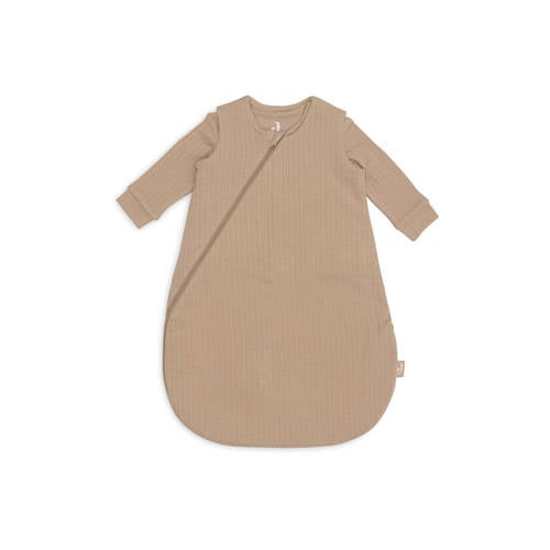 Jollein 4-seizoenen baby slaapzak 60cm Ajour - Biscuit afbeelding