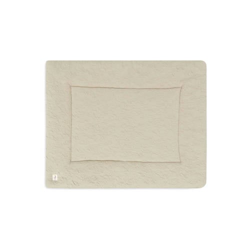 Jollein reversible boxkleed 75x95cm Soft Waves - Olive Green afbeelding