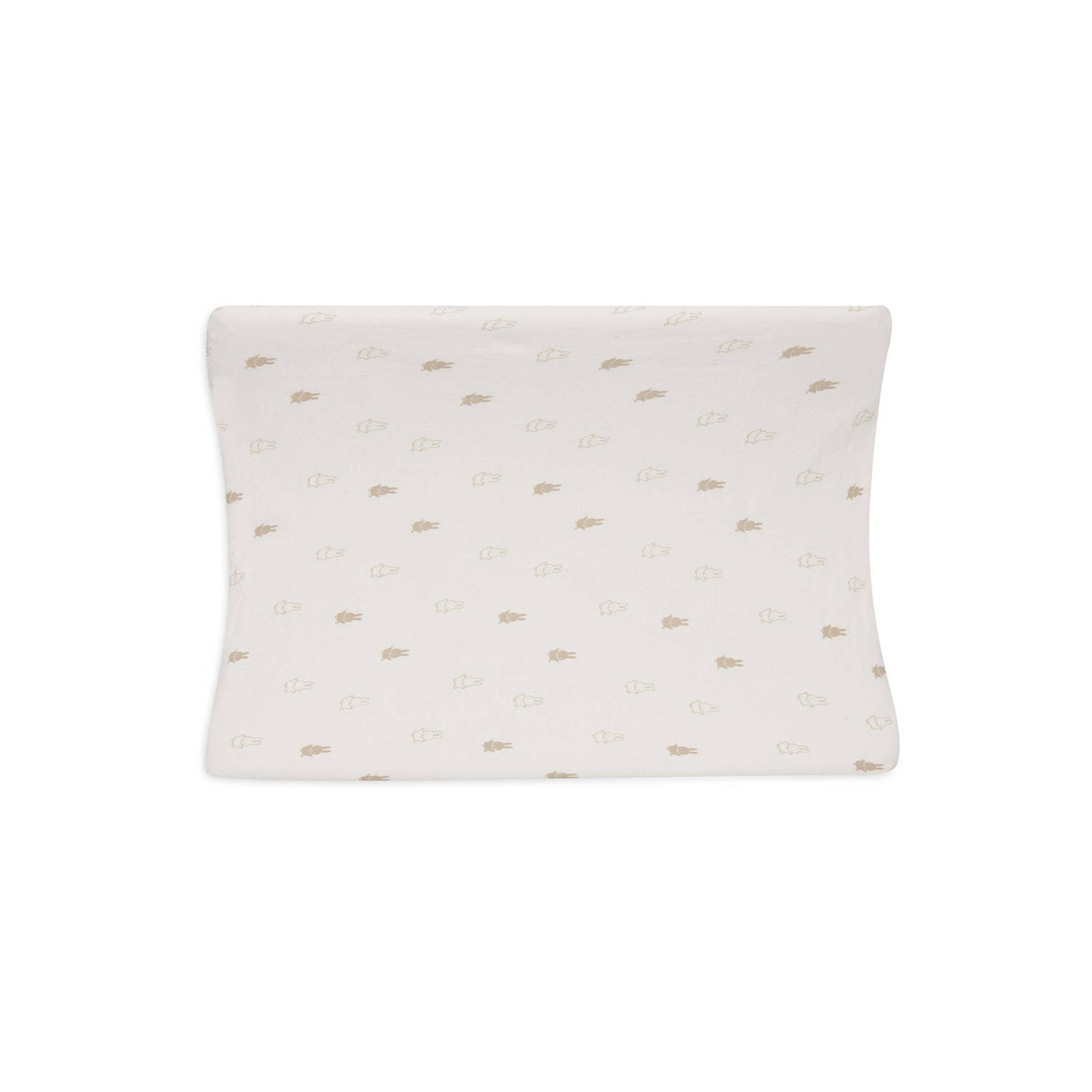 Jollein jersey aankleedkussenhoes 50x70 cm Happy Miffy Nougat