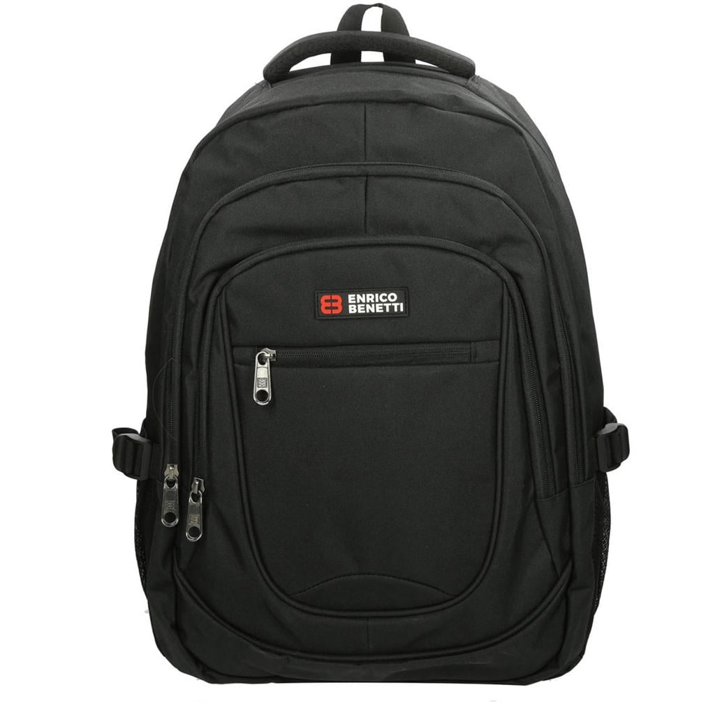 Enrico Benetti rugzak Hamburg 17 inch black