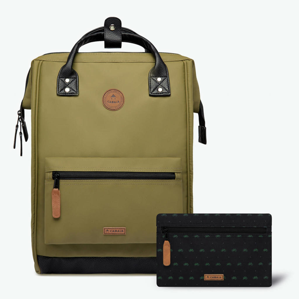 Cabaia rugzak Adventurer Medium Seoul groen