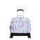 Kipling  trolley New Storia 45 cm. aqua flowers