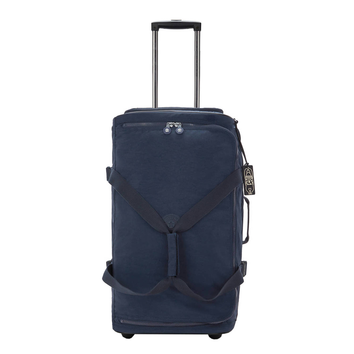 Kipling Stoffen Trolley met Meerdere Comparti ten Blue Unisex