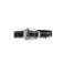 Sacha leren riem met studs zwart