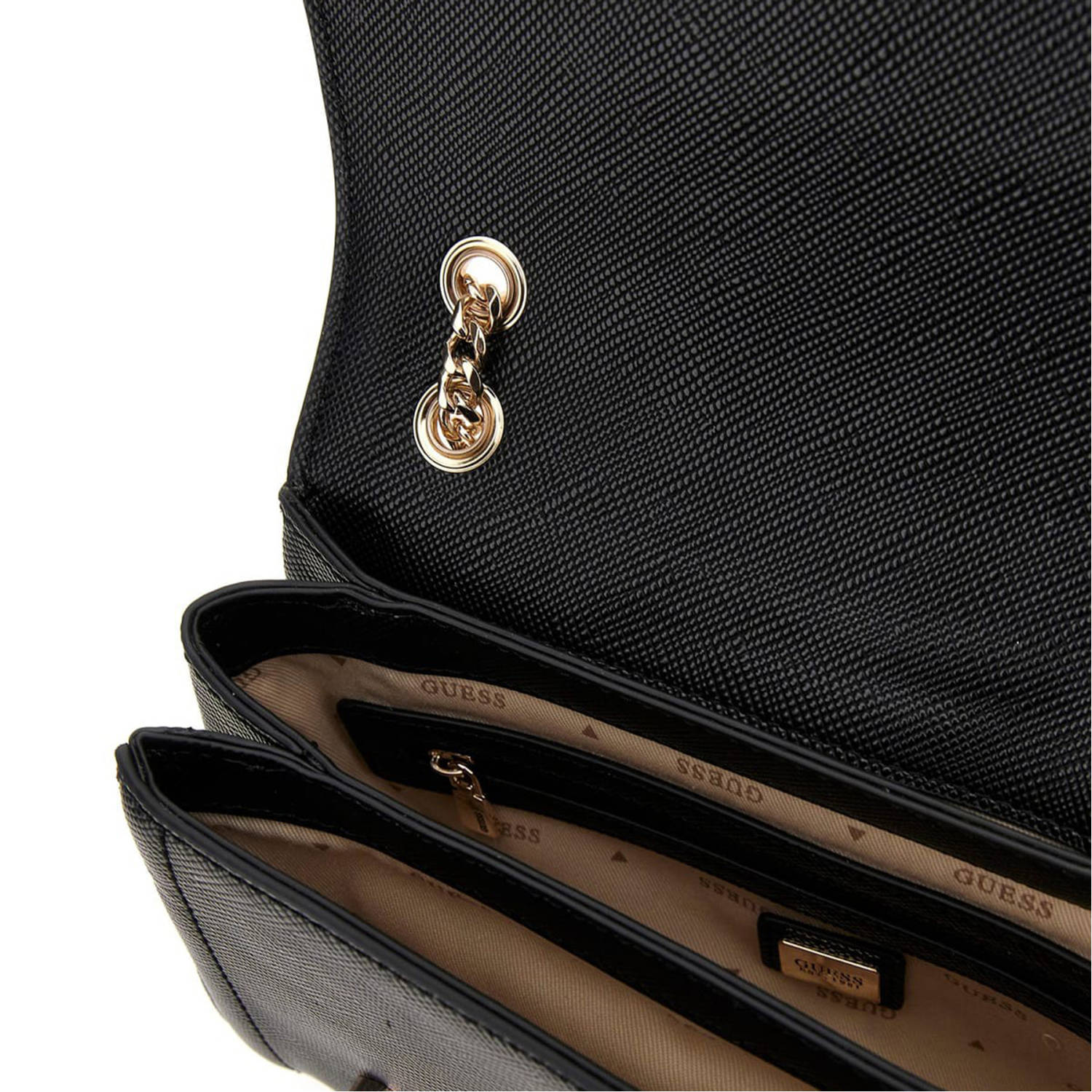 GUESS crossbody tas Noelle zwart