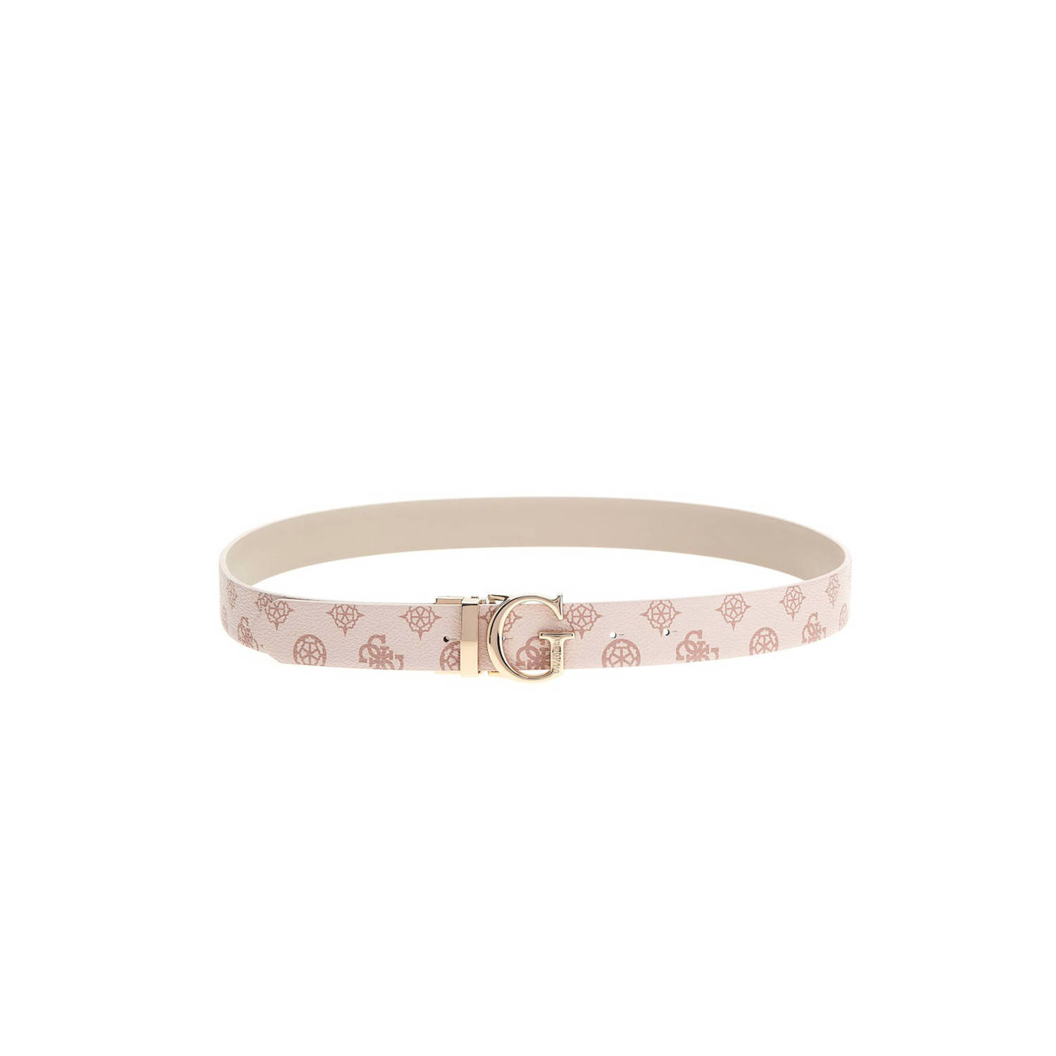 GUESS reversible riem Masie lichtroze