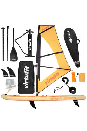 opblaasbaar sup- en windsurfboard Surfer 305 oranje