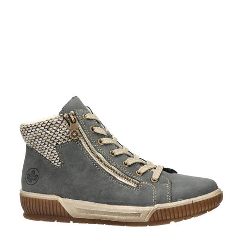 Rieker veterboots blauw afbeelding