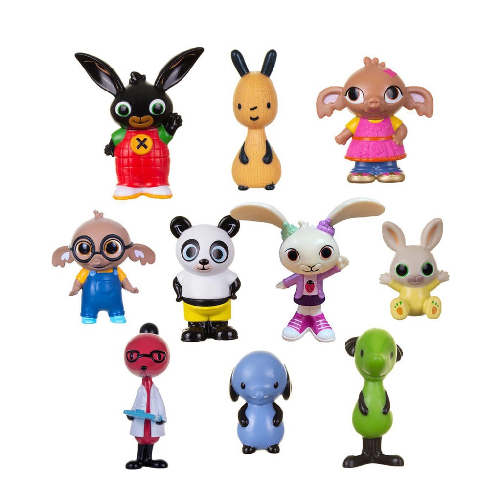 Bing Bing & Vrienden speelfigurenset (10 stuks))