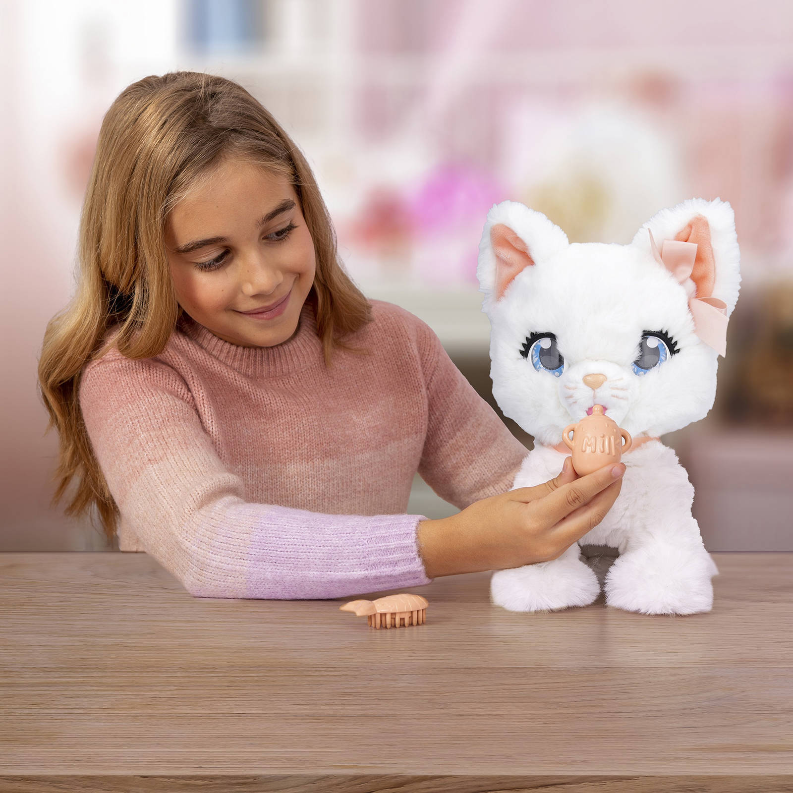 Curlimals Flutter Wonders knuffel Bella