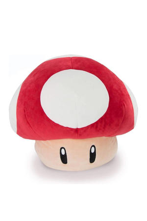 super mario super mushroom mocchi mocchi club knuffel 37 cm