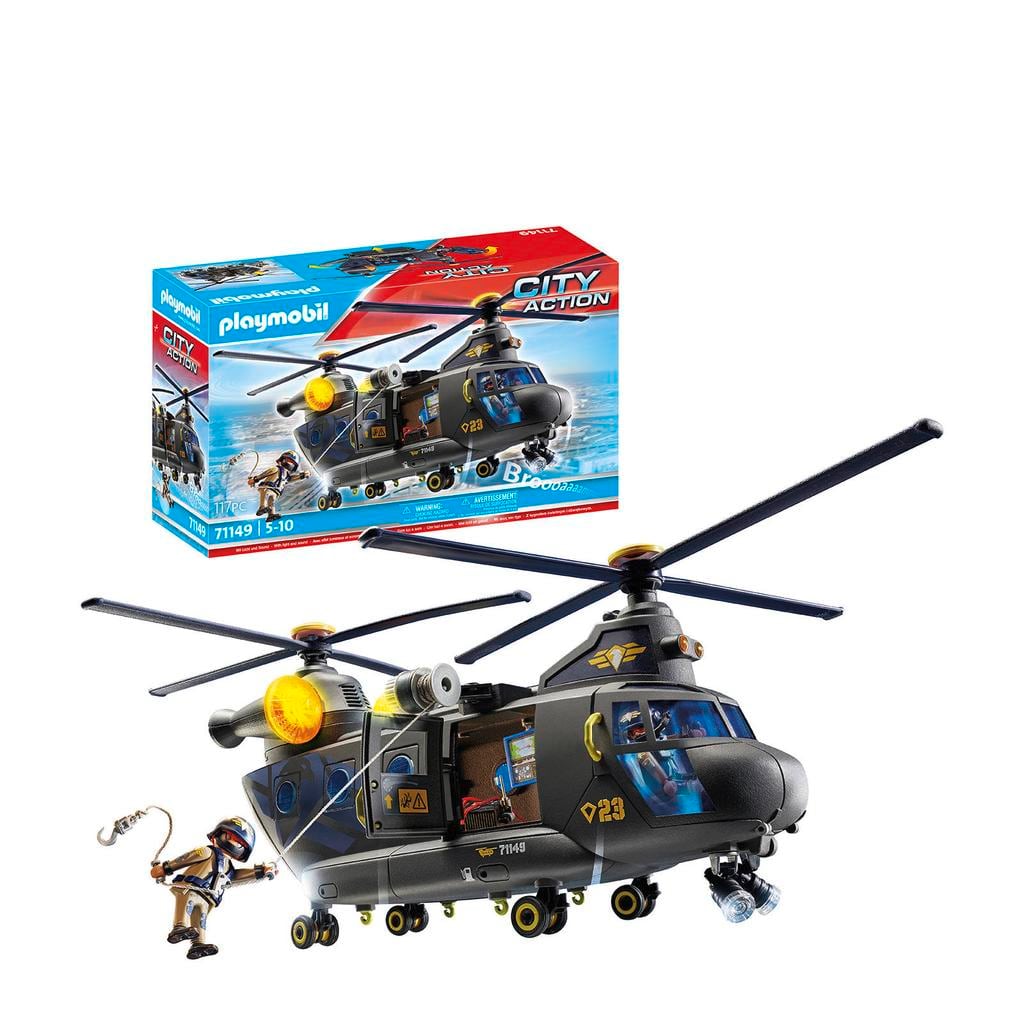 Playmobil City Action SE-reddingshelikopter - 71149