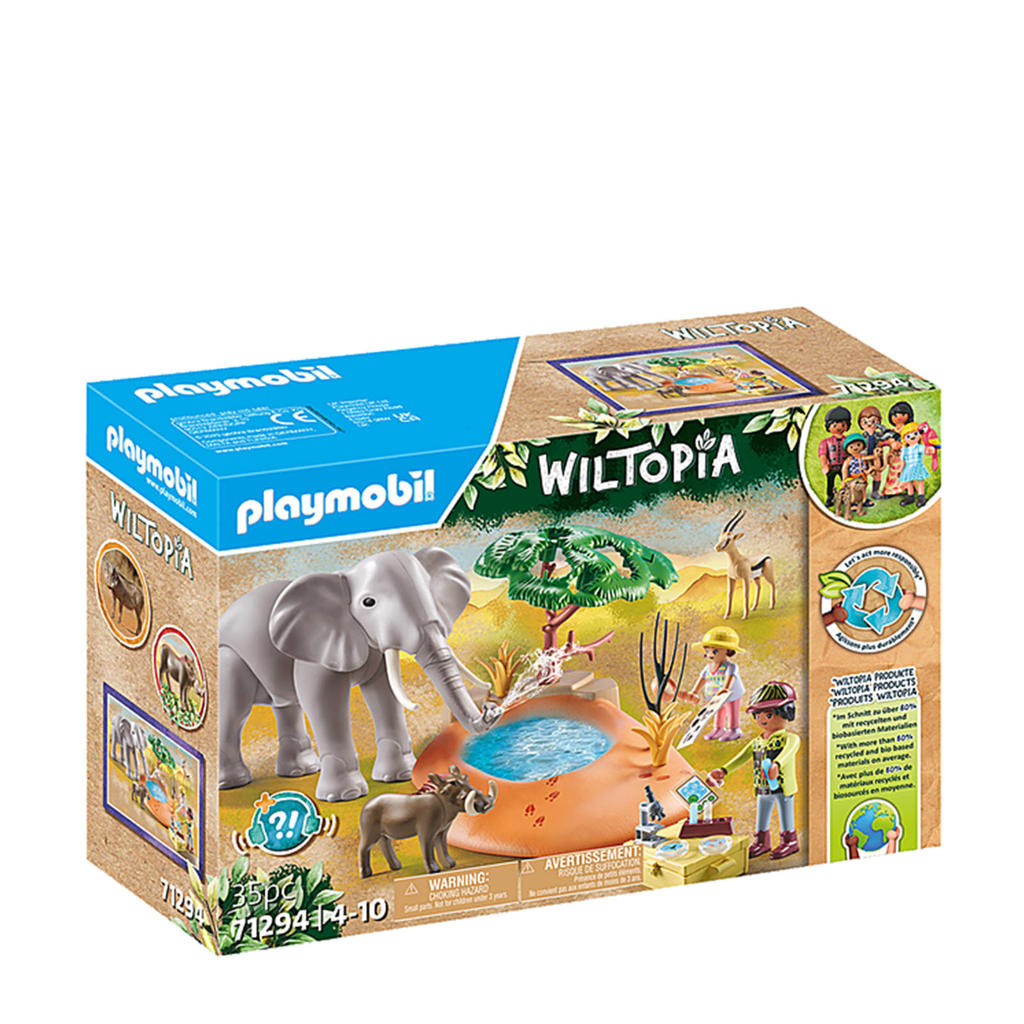 PLAYMOBIL Wiltopia - Een reis naar de waterpoel - 71294