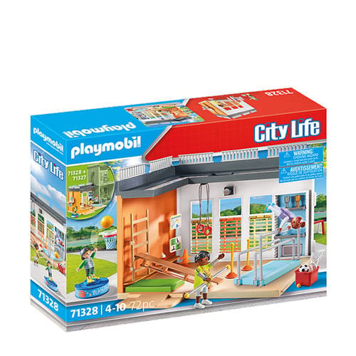 Wehkamp Playmobil City Life School gymlokaal - 71328 aanbieding