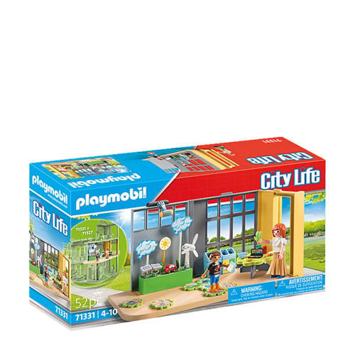 Wehkamp Playmobil City Life School klimaatwetenschaplokaal - 71331 aanbieding