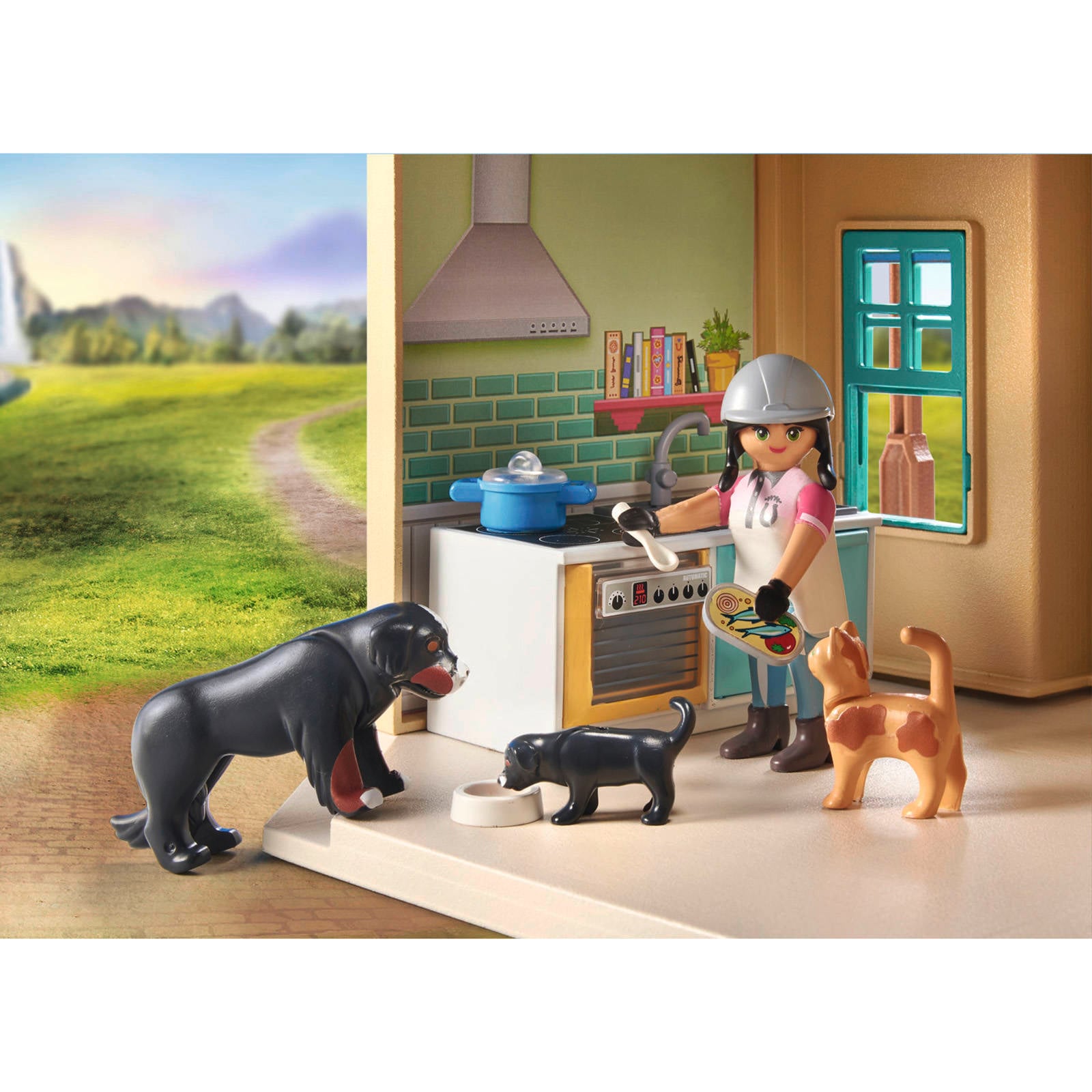 Playmobil Horses Waterfall - 71351 - PLAYMOBIL Waterfall Ranch - LET OP dit product wordt niet meer geproduceerd door Playmobil en is NU nog beperkt Playmobil Horses Waterfall - 71351 - PLAYMOBIL Waterfall Ranch - LET OP dit product wordt niet meer geproduceerd door Playmobil en is NU nog beperkt