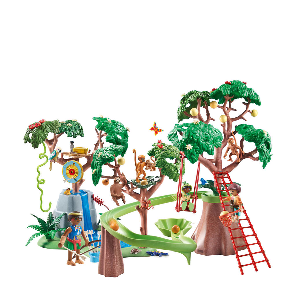 PLAYMOBIL - 71142 - Wiltopia - Aire de jeu tropicale de la jungle