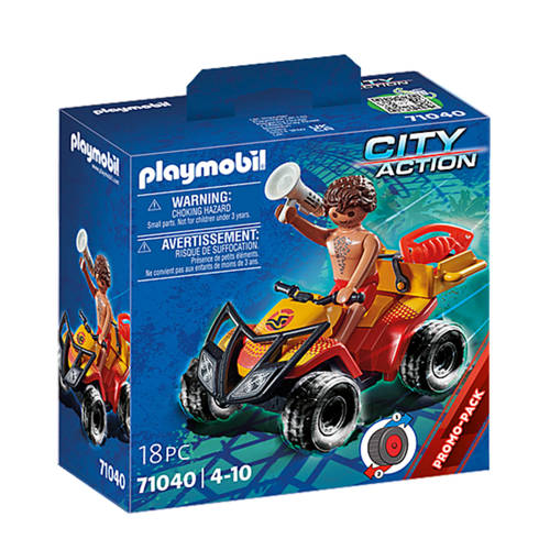 Wehkamp Playmobil City Action Badmeester quad - 71040 aanbieding