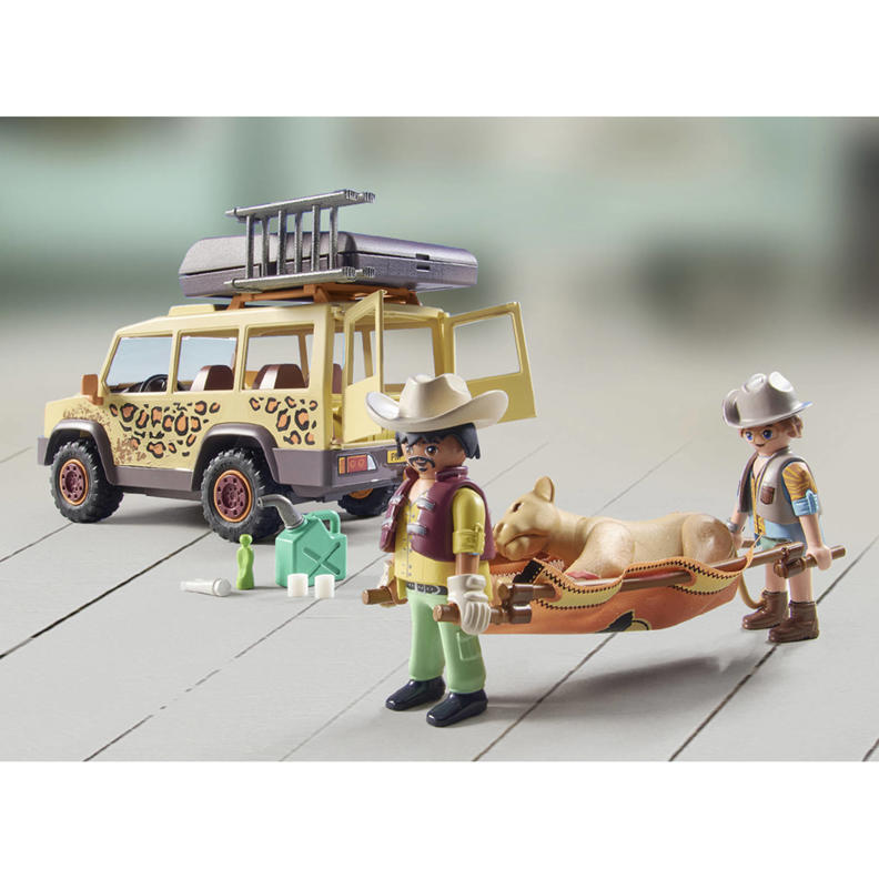 PLAYMOBIL Family Fun Leeuwen in het buitenverblijf - 70343