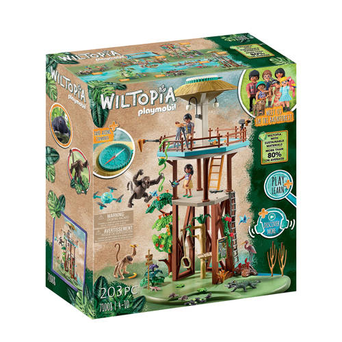 Wehkamp Playmobil Wiltopia Onderzoeksstation met kompas - 71008 aanbieding