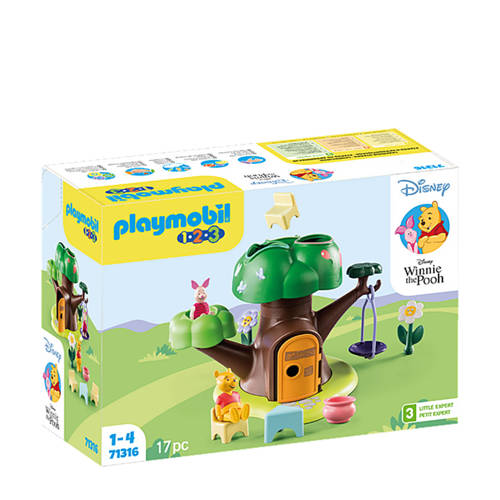 Wehkamp Playmobil 1-2-3 & Disney Winnie de Poeh Boomhut - 71316 aanbieding
