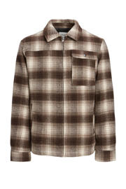thumbnail: JACK & JONES geruite jas JJZAC  bruin