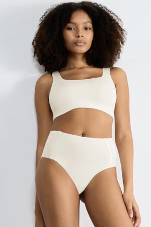 seamless high waist slip ivoor