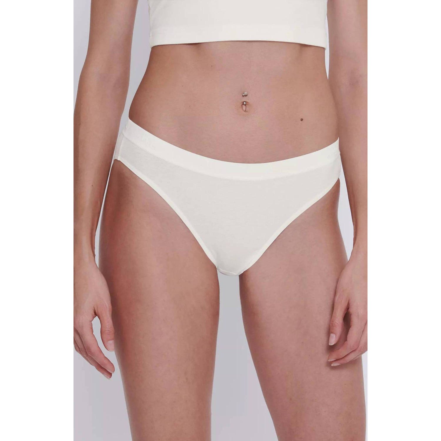 Sloggi Slip GO Casual High leg 2P zachte en ademende katoenkwaliteit (2 stuks Set van 2)