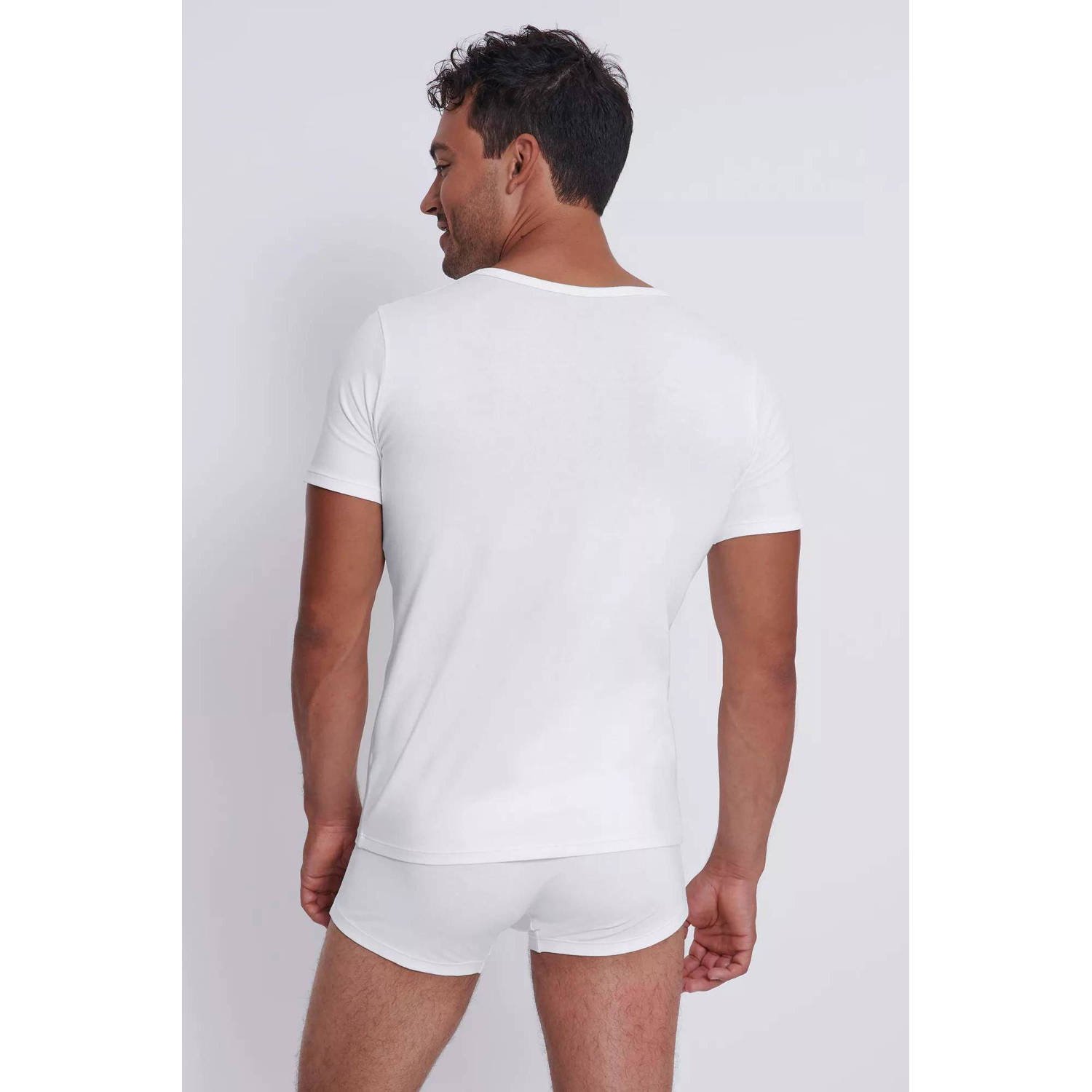 Sloggi MEN GO ondershirt (set van 2) wit