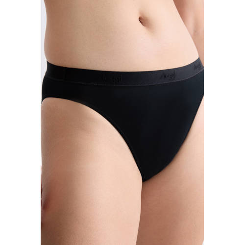 sloggi GO high leg slip (set van 2) zwart afbeelding