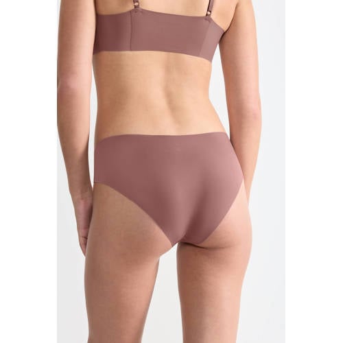 sloggi ZERO Feel 2.0 seamless high leg slip bruin afbeelding