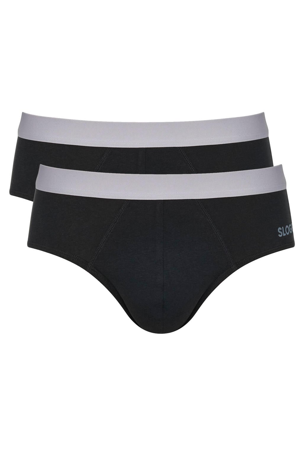 sloggi MEN GO slip (set van 2) zwart