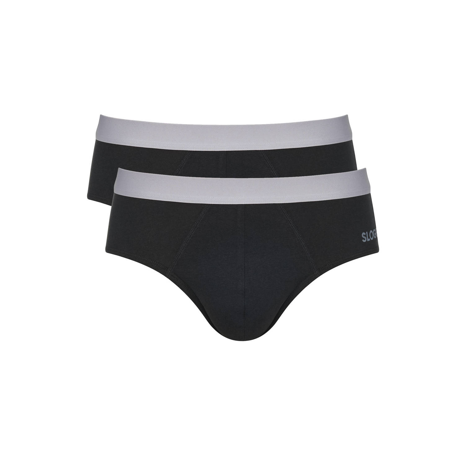 Sloggi Slip Men GO ABC 2.0 Brief 2P moderne comfortabele basics (2 stuks Set van 2)