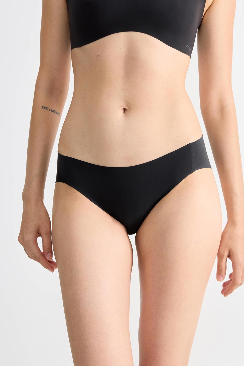 sloggi ZERO Feel 2.0 seamless high leg slip zwart