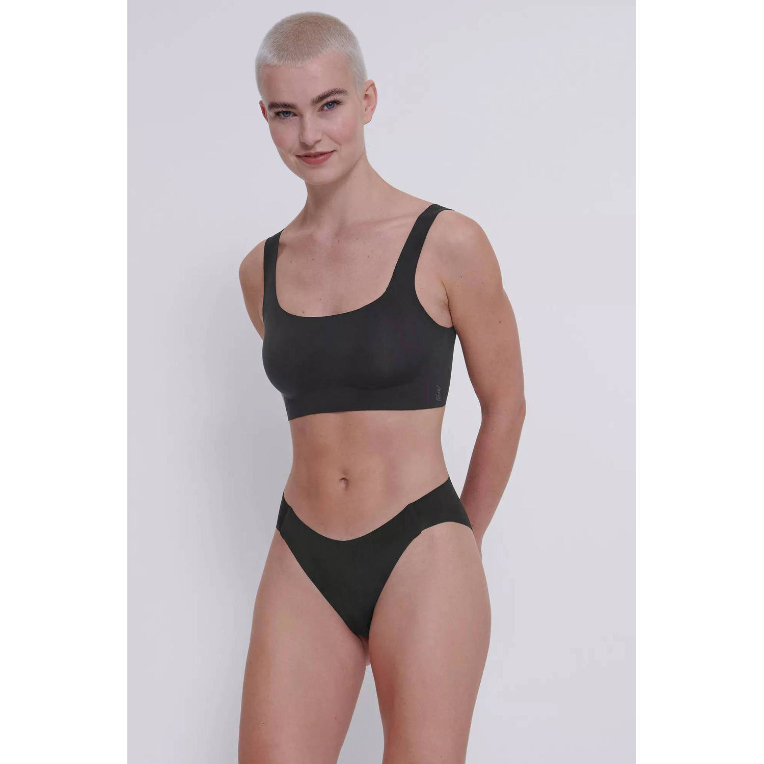 Sloggi ZERO Feel 2.0 high leg slip zwart