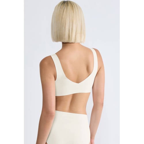 sloggi ZERO Feel 2.0 seamless voorgevormde bh top ivoor afbeelding