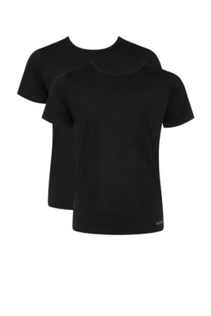 ondershirt (set van 2) zwart