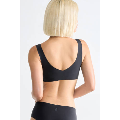sloggi ZERO Feel 2.0 seamless voorgevormde bh top zwart afbeelding