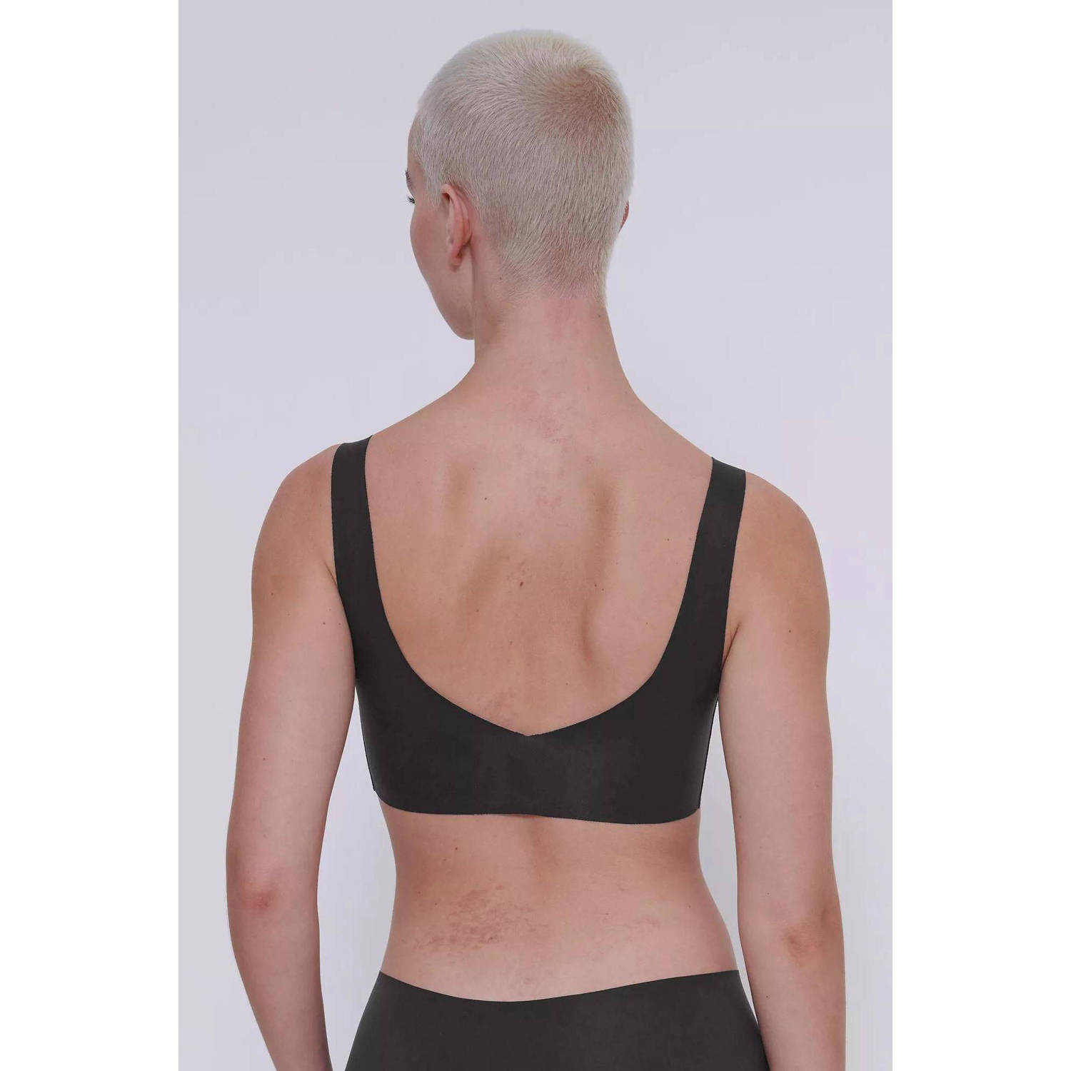 Sloggi ZERO Feel 2.0 voorgevormde bh top zwart