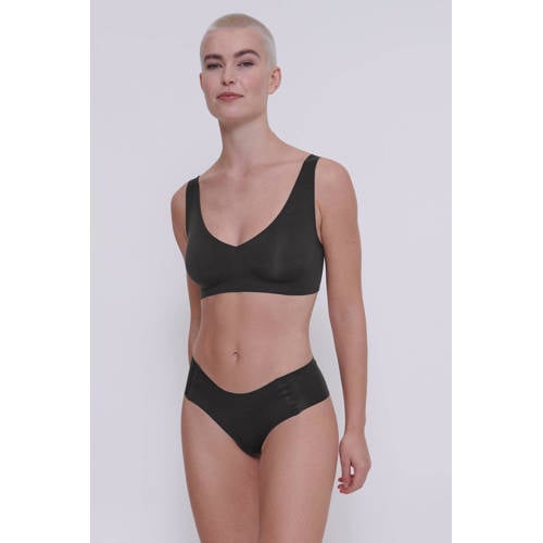 sloggi ZERO Feel 2.0 seamless voorgevormde bh zonder beugel zwart afbeelding