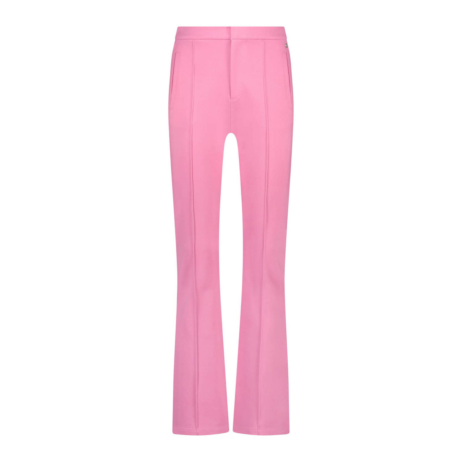 Tramontana Flared Punto Broek Pink Dames